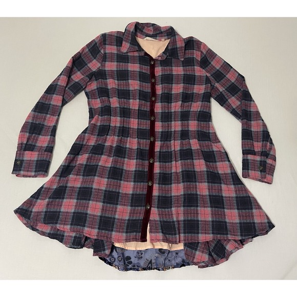 Soft Surroundings Tops - Soft Surroundings Kensington Multi-Color Floral Velvet Patchwork Tunic Coastal S